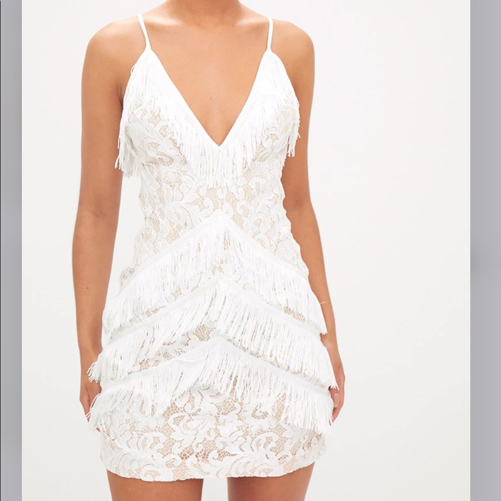 Tassel bodycon dress